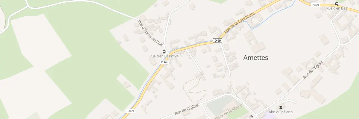 Plan du 22 Rue d’En Bas à Amettes