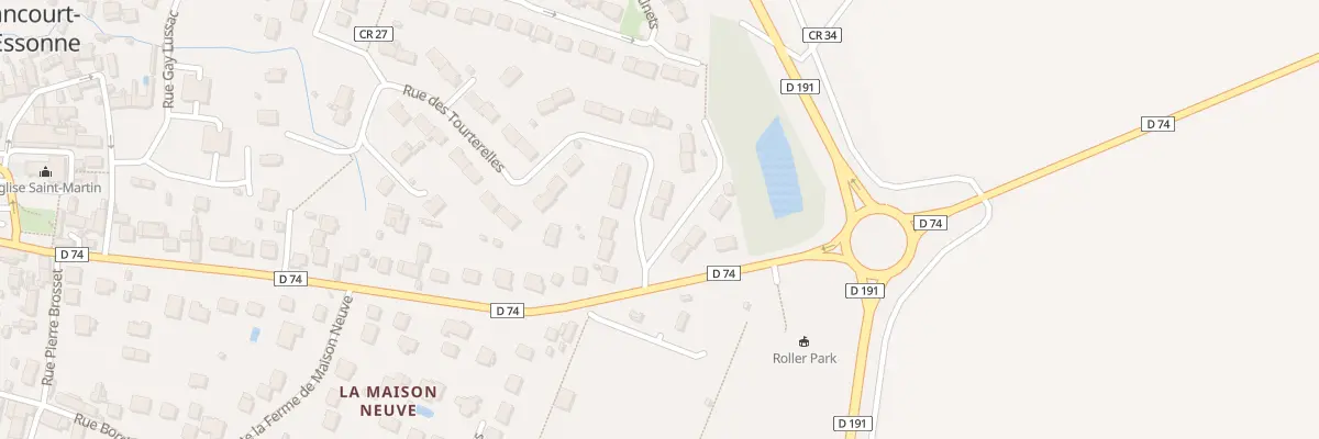 Plan du 2 Rue des Tourterelles à Ballancourt-sur-Essonne