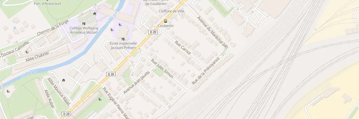 Plan du 13 Rue Carnot à Athis-Mons