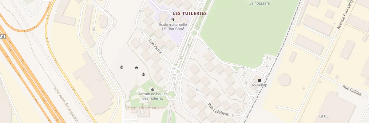 Plan du 7 Rue Lefèbvre à Grigny