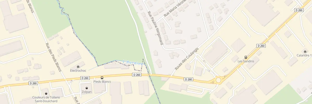 Plan du 7B Rue Pauline Kergomard à Bourges