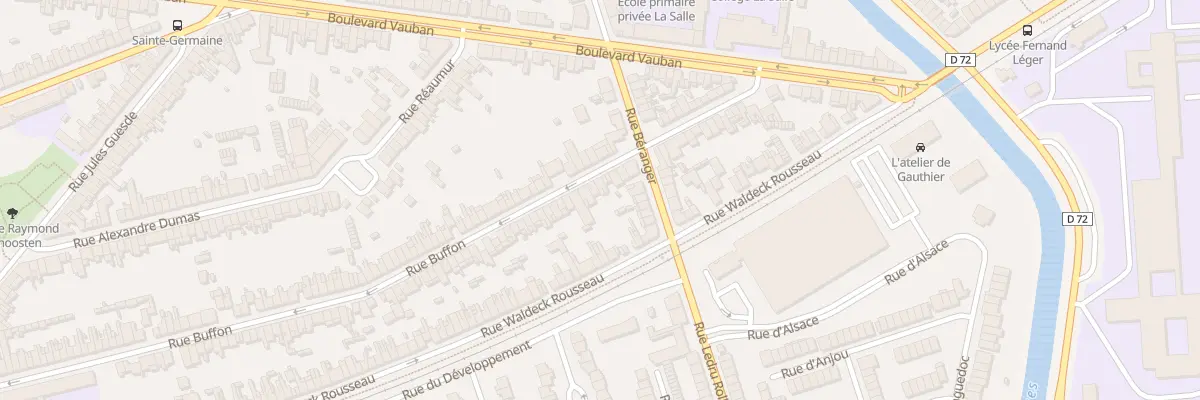 Plan du 146 Rue Buffon à Coudekerque-Branche