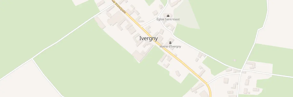 Plan du 43 Rue Principale à Ivergny