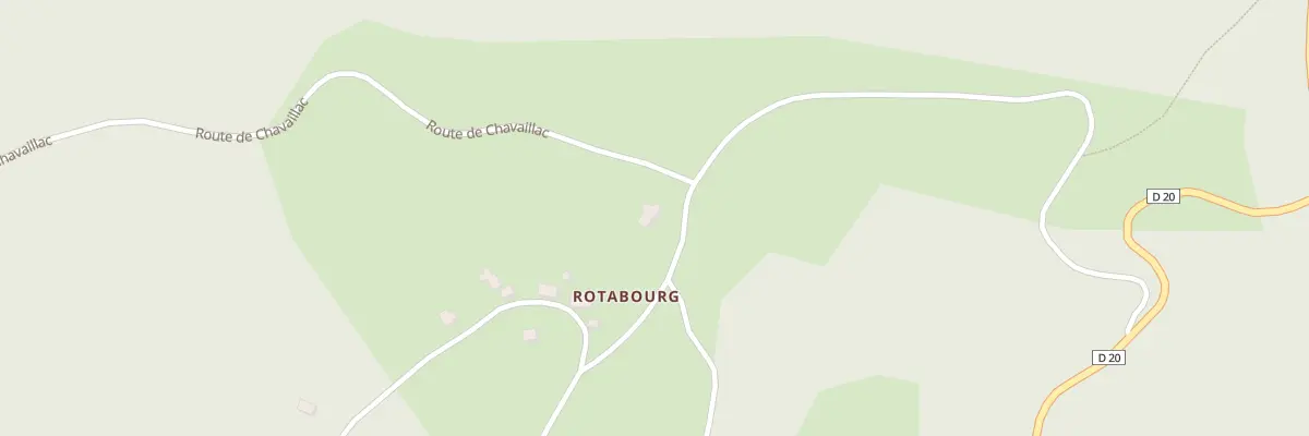 Plan du 5059 Rotabourg à Roche-le-Peyroux