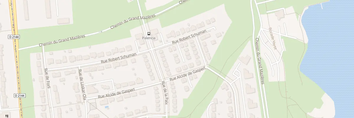 Plan du 34 Rue Robert Schuman à Bourges