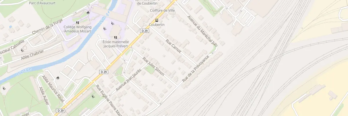 Plan du 11 Rue Carnot à Athis-Mons