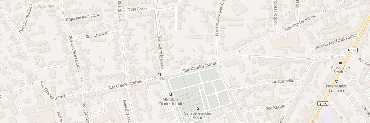 Plan du 62 Rue Charles Infroit à Vitry-sur-Seine