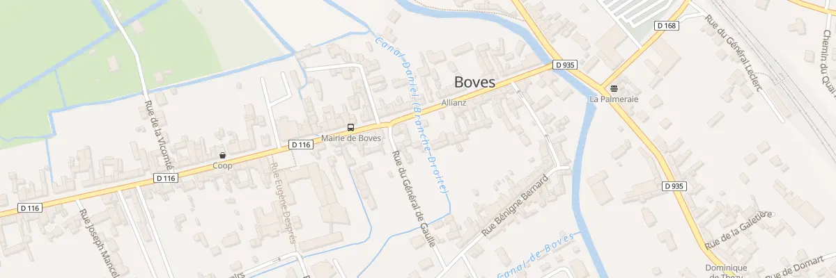 Plan du 25A Rue Victor Hugo à Boves