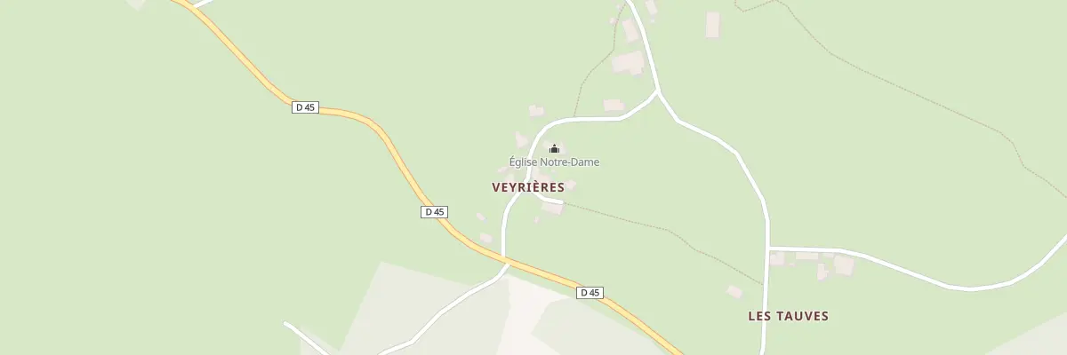 Plan du 10 Au Bourg à Veyrières