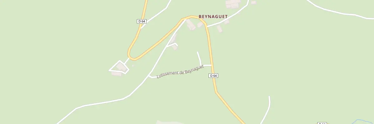 Plan du 6038 Lot de Beynaguet à Freix-Anglards