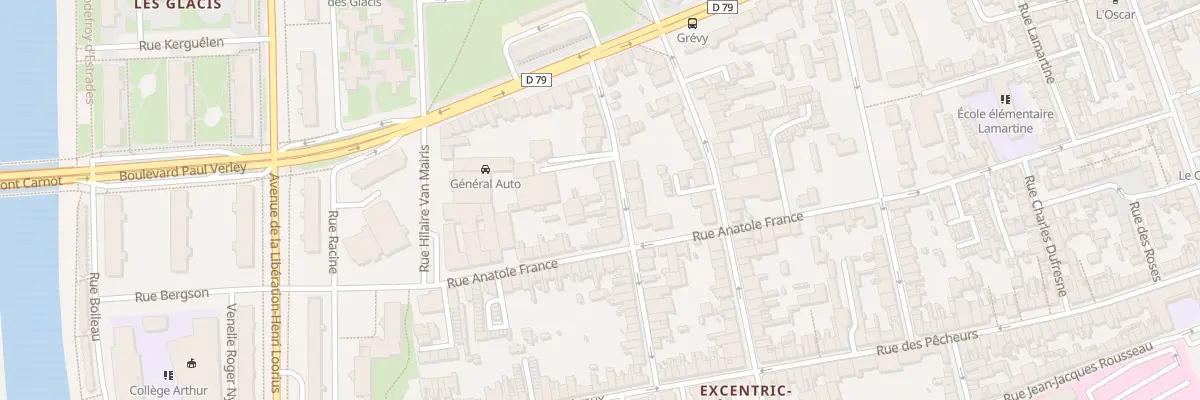Plan du 143 Rue Houchard à Dunkerque