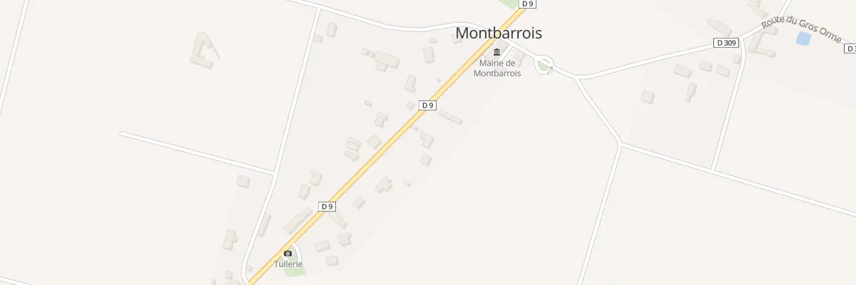 Plan du 5 Rte de Boiscommun à Montbarrois