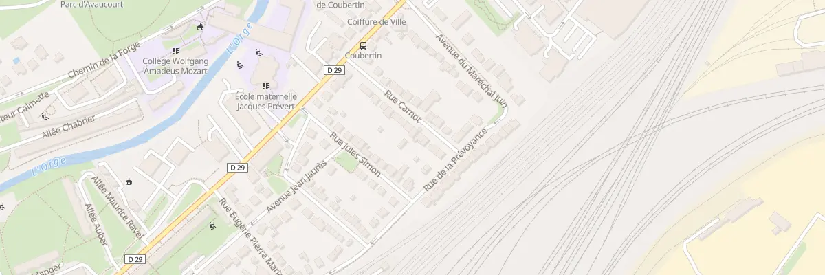 Plan du 9B Rue Carnot à Athis-Mons