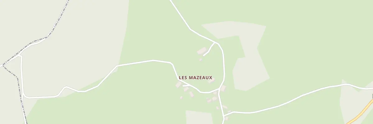 Plan du 5 Les Mazeaux à Sermur