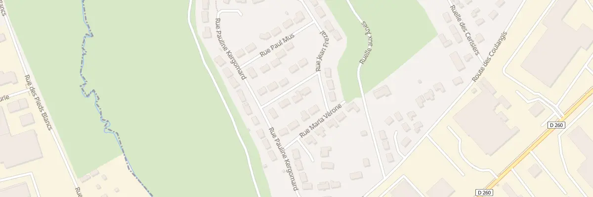 Plan du 6 Rue Jeanne Campan à Bourges