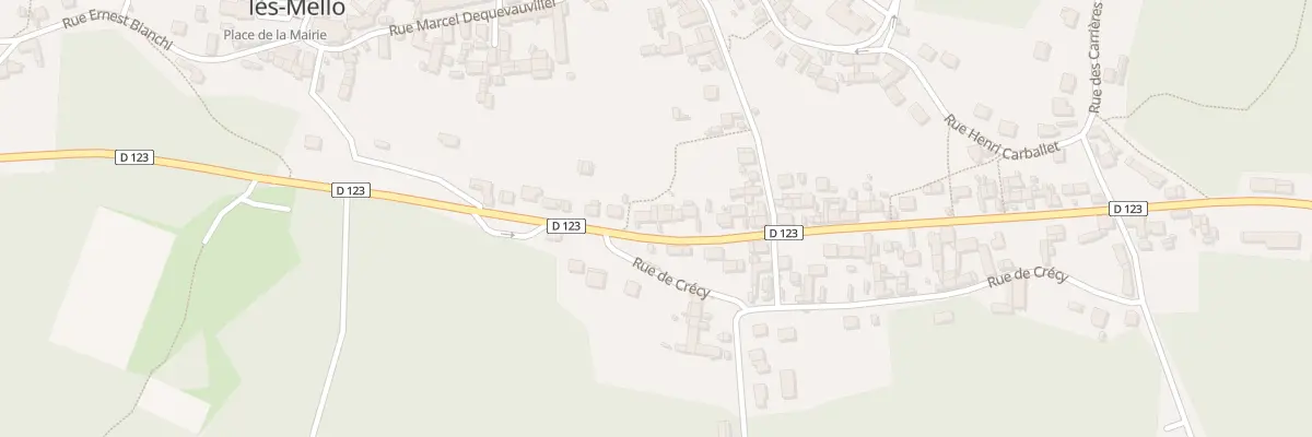 Plan du 480 Rue de la Commune de Paris à Saint-Vaast-lès-Mello