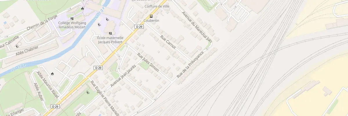 Plan du 7 Rue Carnot à Athis-Mons