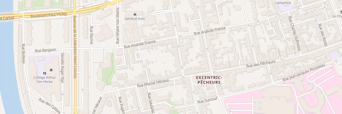 Plan du 53 Rue Houchard à Dunkerque