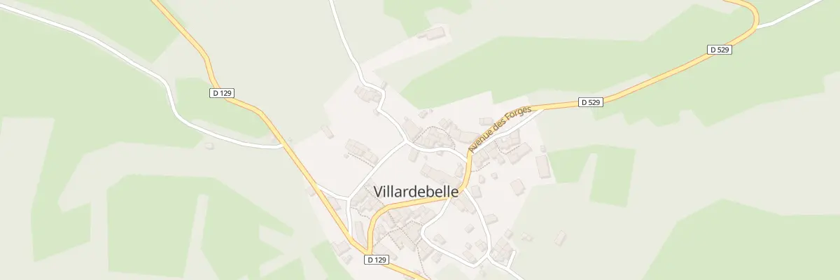 Plan du 15 Le Village à Villardebelle