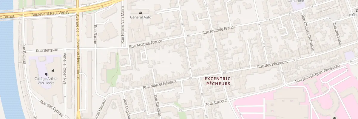 Plan du 47 Rue Houchard à Dunkerque