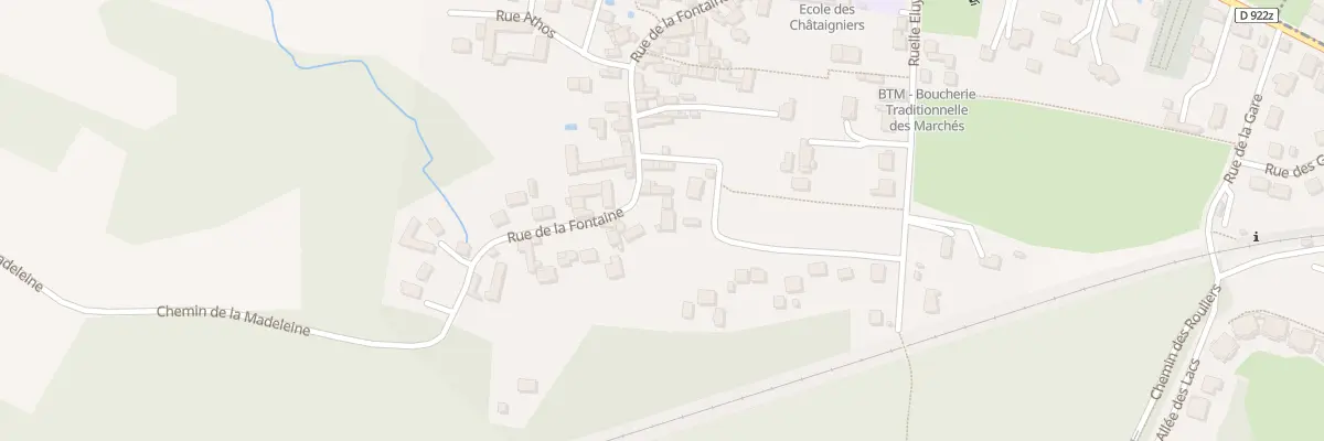 Plan du 51B Rue de la Fontaine à Seugy