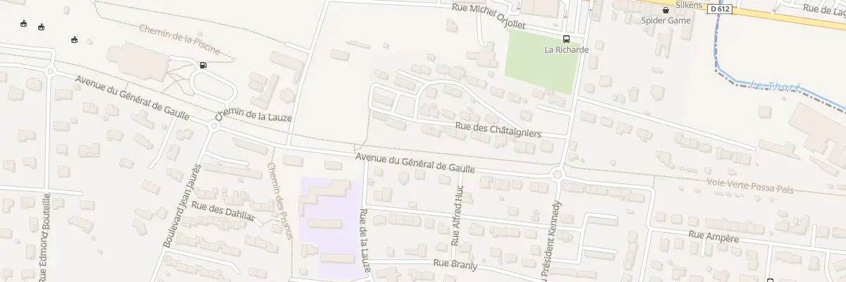 Plan du 17 Rue des Châtaigniers à Mazamet