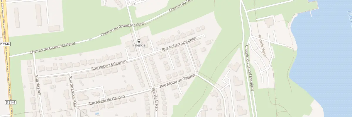 Plan du 42 Rue Robert Schuman à Bourges