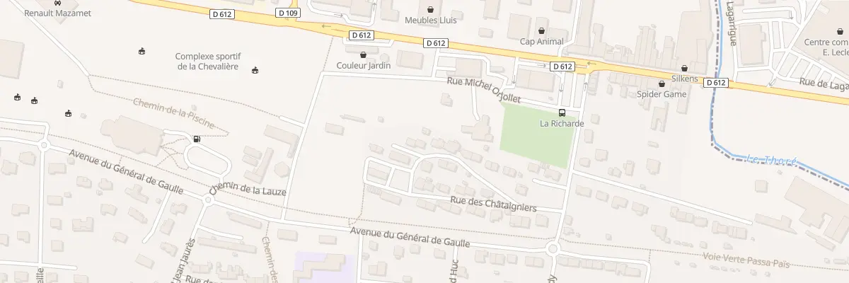 Plan du 31 Rue des Châtaigniers à Mazamet
