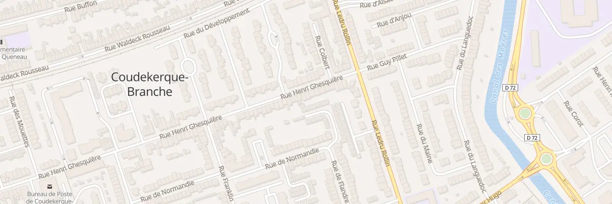 Plan du 212 Rue Henri Ghesquière à Coudekerque-Branche