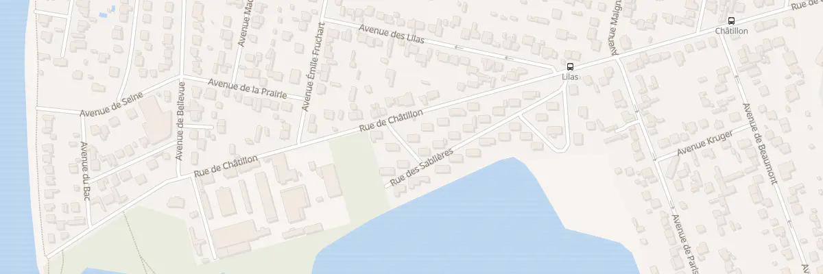 Plan du 1 Rue des Sablières à Draveil