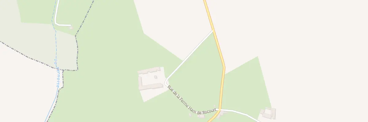 Plan du 1 Rue de la Ferme Ham de Rocourt à Roëllecourt