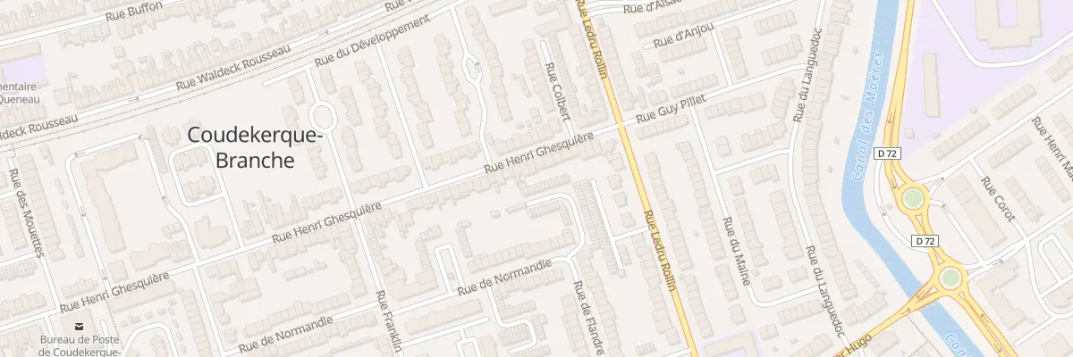 Plan du 214 Rue Henri Ghesquière à Coudekerque-Branche