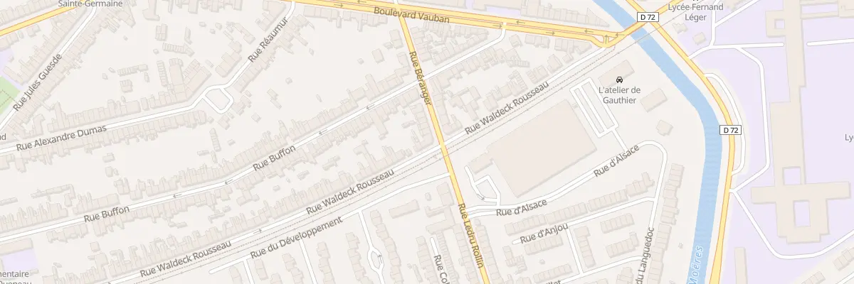 Plan du 137 Rue Waldeck Rousseau à Coudekerque-Branche