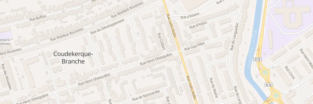 Plan du 229 Rue Henri Ghesquière à Coudekerque-Branche