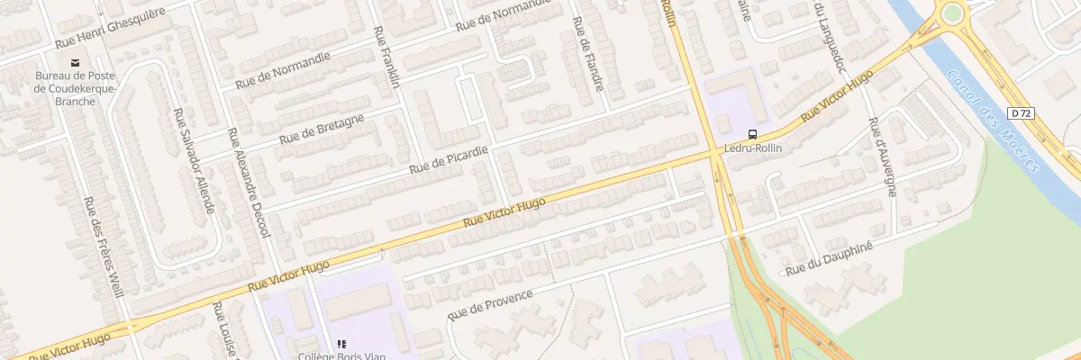 Plan du 147 Rue Victor Hugo à Coudekerque-Branche