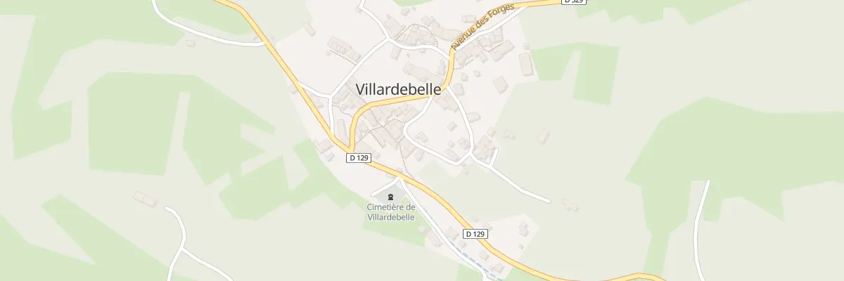 Plan du 22 Le Village à Villardebelle