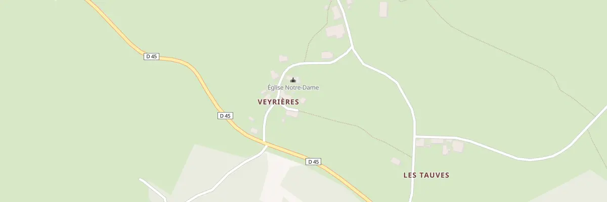 Plan du 6 Au Bourg à Veyrières