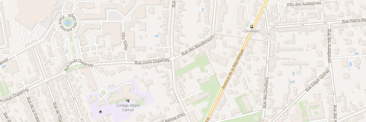 Plan du 2A Rue des Baudemons à Thiais