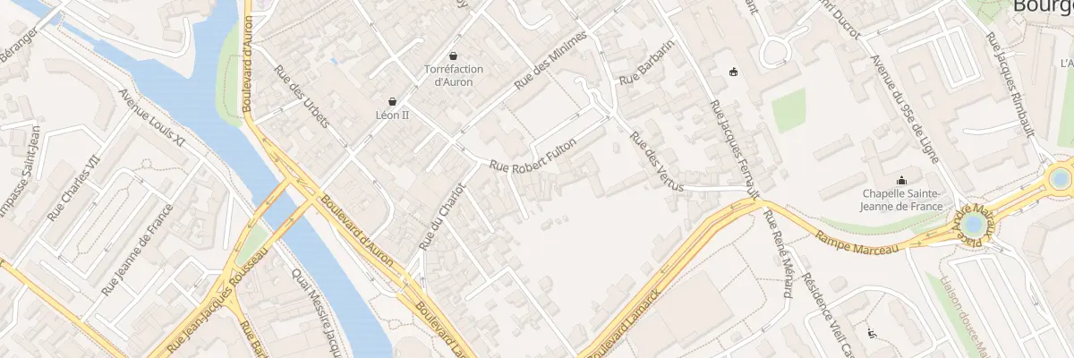Plan du 29 Rue Fulton à Bourges
