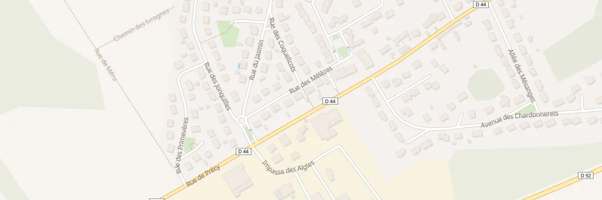 Plan du 41 Rue des Melezes à Lacroix-Saint-Ouen