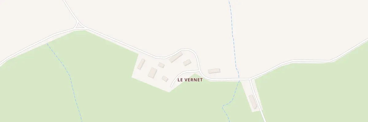 Plan du 4 Le Vernet à Nouhant