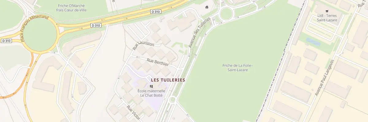 Plan du 6 Rue Lauriston à Grigny