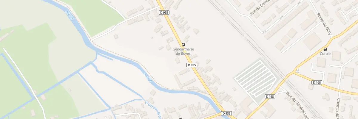 Plan du 5 Rue des Déportés Résistants à Boves