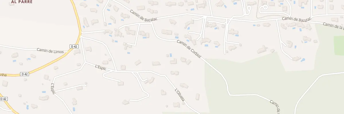 Plan du 7 Rue l’Oliveta à Palaja