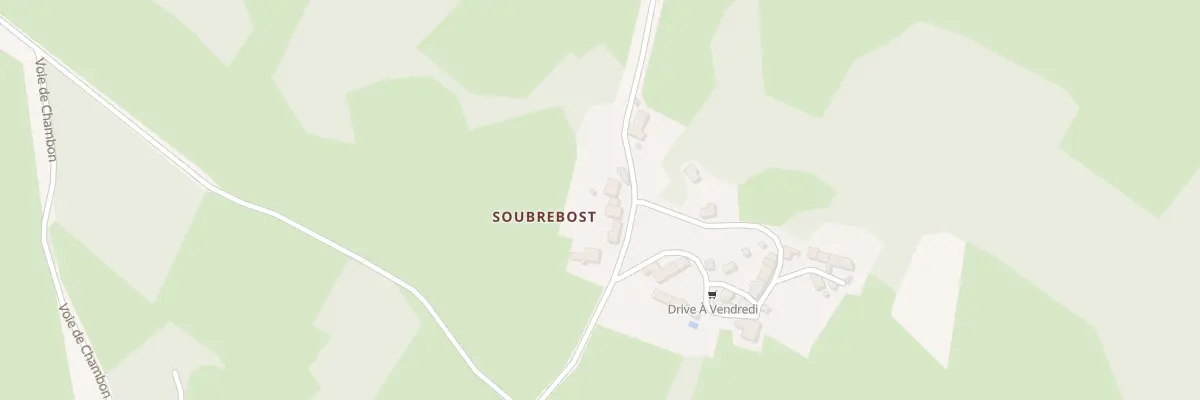 Plan du 4 Soubrebost à Mainsat