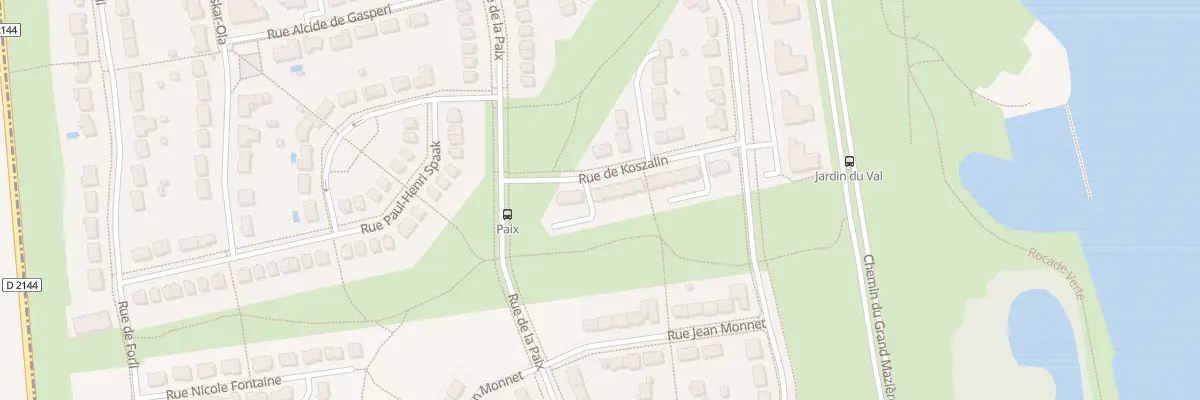 Plan du 26 Rue de Koszalin à Bourges