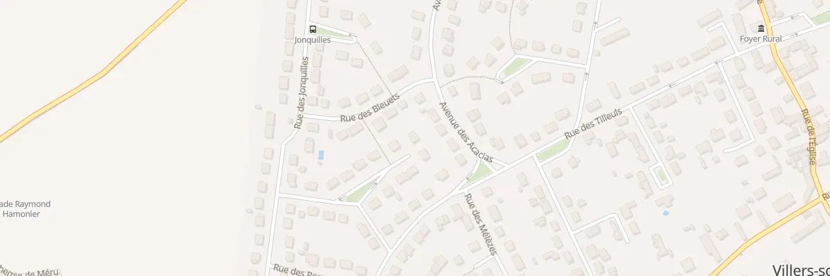 Plan du 14 Rue du Muguet à Villers-sous-Saint-Leu