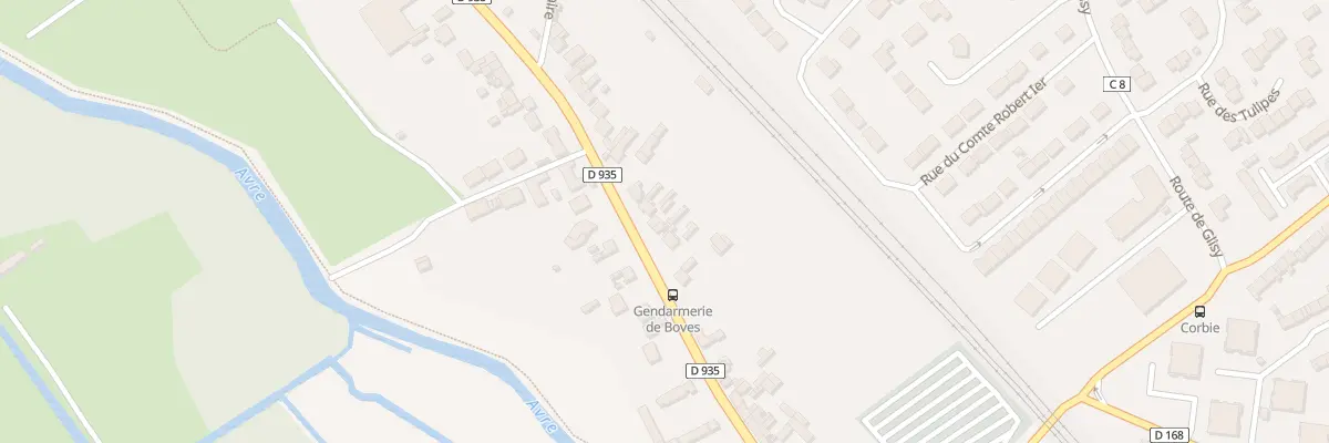 Plan du 40 Rue des Déportés Résistants à Boves