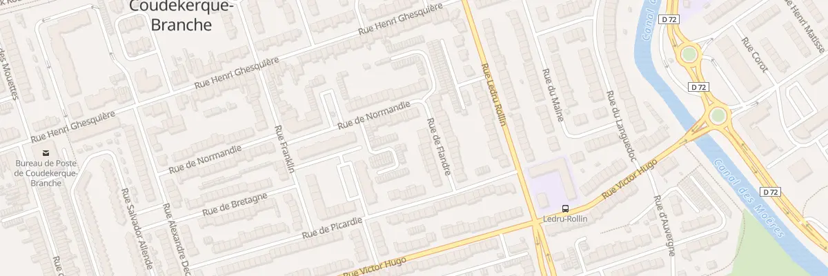Plan du 19 Rue de Flandres à Coudekerque-Branche