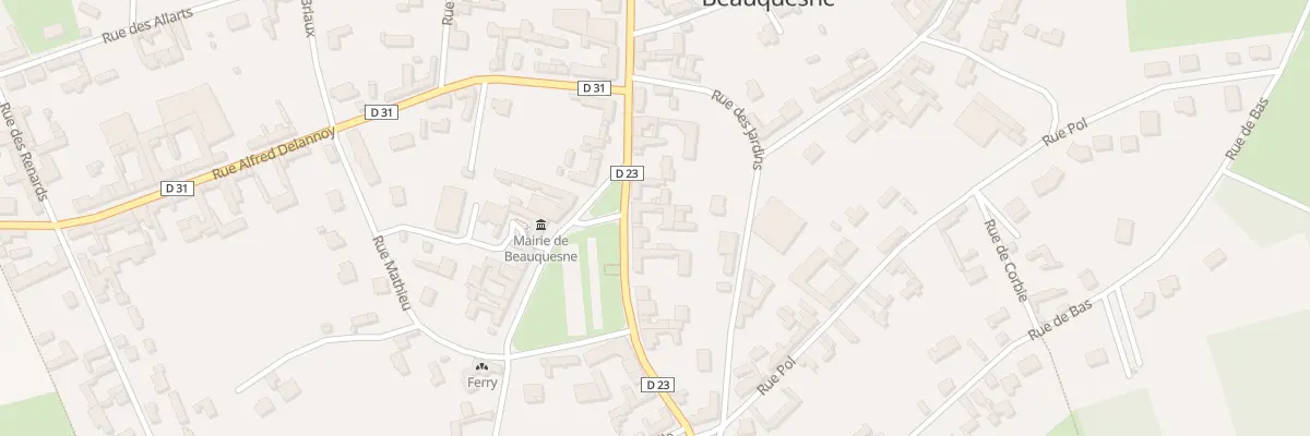 Plan du 7 Pl Publique à Beauquesne